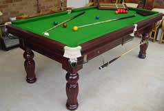 The Connoiseur snooker table