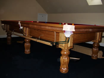Connoisseur Full Size Snooker Table