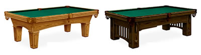 Solid Wood American Pool Tables