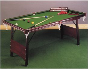 The Thorpe snooker table