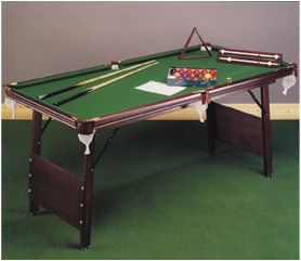 The Champion snooker table