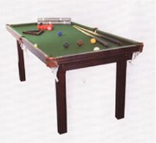 The Thorpe De Luxe snooker table
