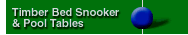 snooker tables and pool tables